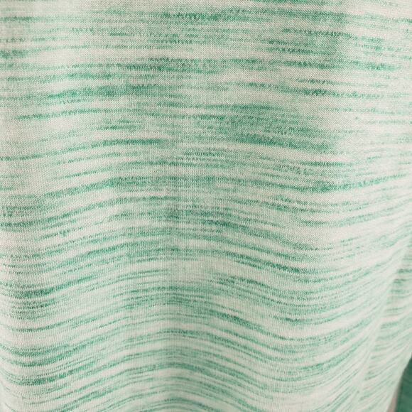 Champion Elite Top Women M Green Heathered Super Soft Long Sleeve Round Neck - Picture 4 of 7